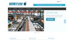 Desktop Screenshot of distritube.fr